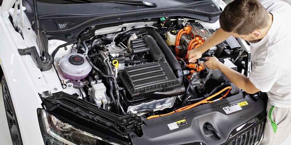 Skoda bringt den Superb iV in Stellung