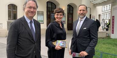 Christoph Ladst&auml;tter, Pamela Rendi-Wagner und ihr Ehemann