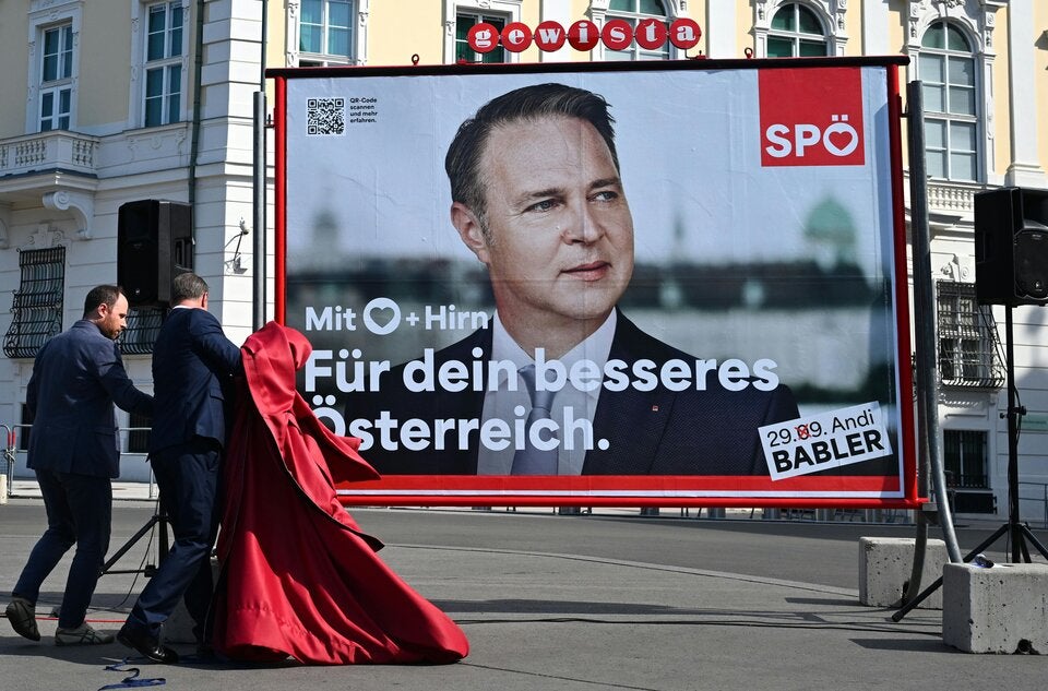 SPÖ Wahlplakat