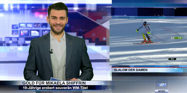 SKI WM 2015: Gold für Mikaela Shiffrin