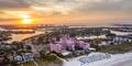 St. Pete Beach Don Cesar Resort Aerial Sunrise