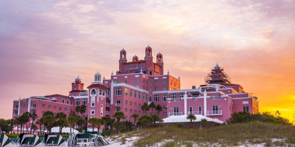 St. Pete Don Cesar Resort Sunrise