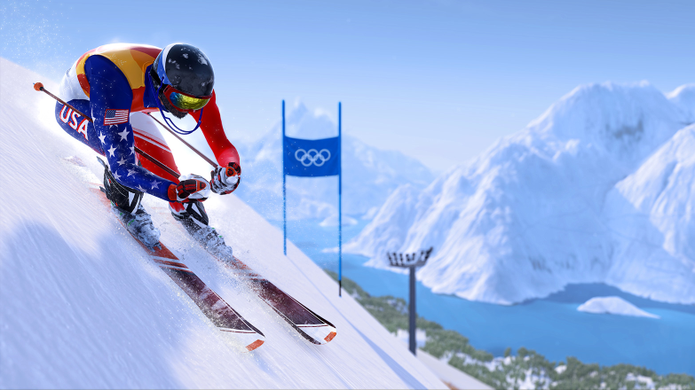 Steep Olympics: Herminator der Schirennspiele