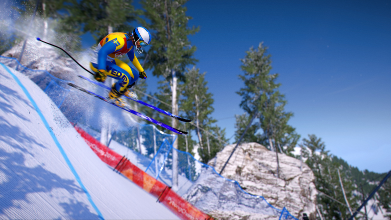 Steep Olympics: Herminator der Schirennspiele