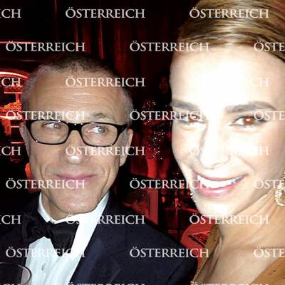 Kerstin Lechner mit Charlize Theron 