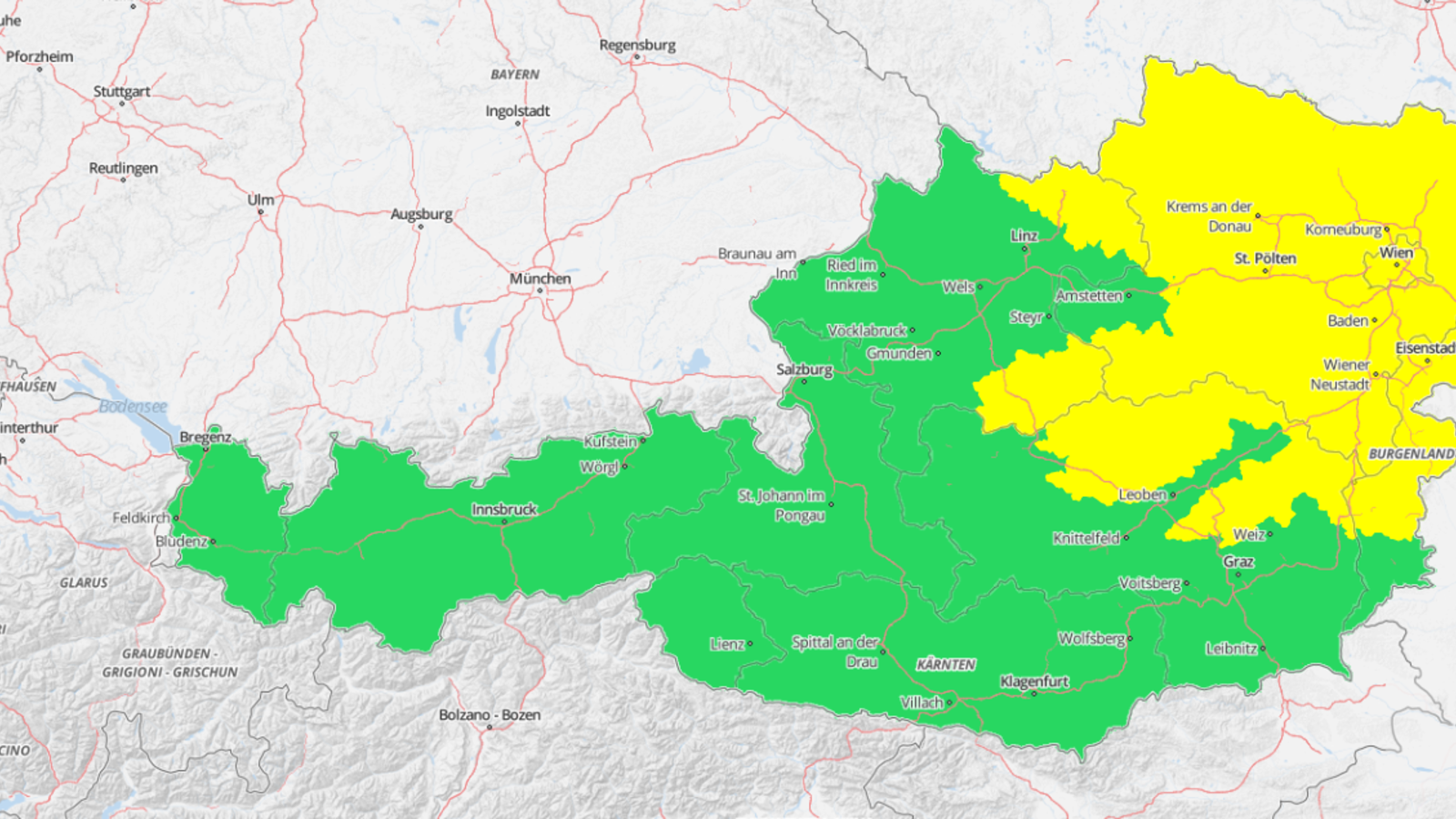 Stürmischer Südföhn sorgt für Windspitzen mit fast 200 km/h in Tirol ...