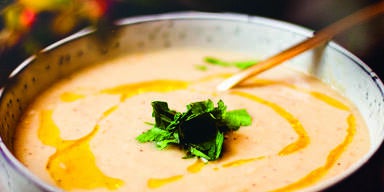 Pastinaken-Birnen-Suppe