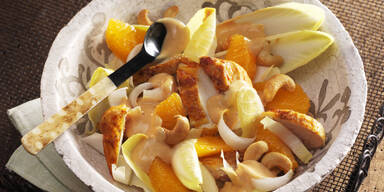 Salat mit Huhn