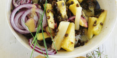 Salat-Schwarzwurzeln