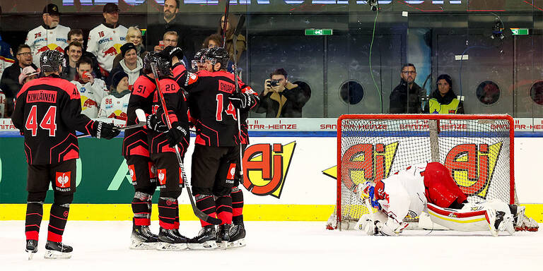 Bullen trotz CHL-Heimspiel-Pleite gegen Sparta Prag im Achtelfinale