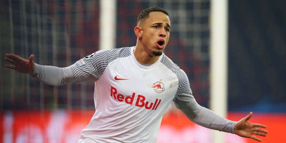 Noah Okafor Red Bull Salzburg Champions Leaghue