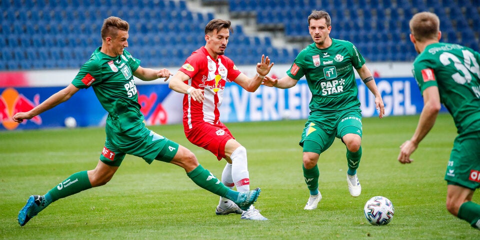 Salzburg im West-Derby gegen Tirol