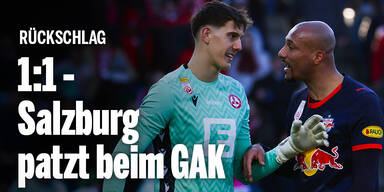 1:1 - Bullen patzen gegen GAK