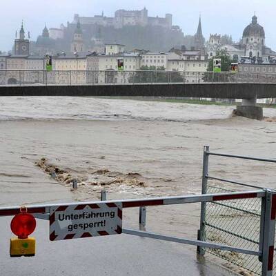 Hochwasser in Österreich
