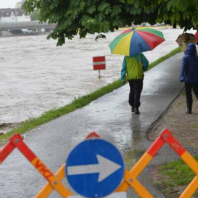 Hochwasser in Österreich