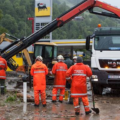 Salzburg: Das Unwetter in Bildern