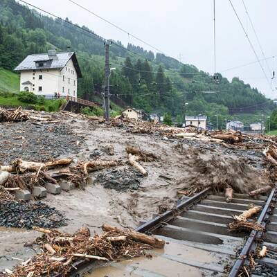 Hochwasser in Österreich