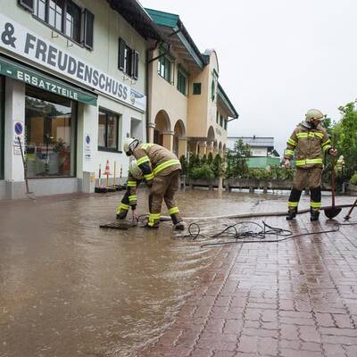 Salzburg: Das Unwetter in Bildern