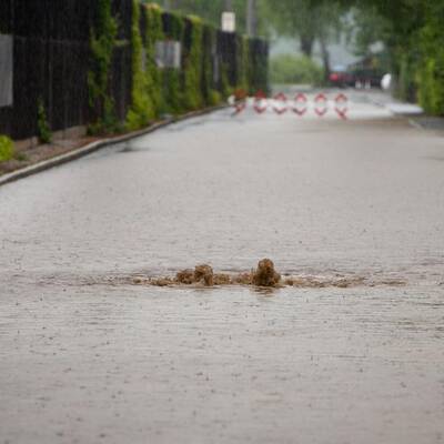 Salzburg: Das Unwetter in Bildern