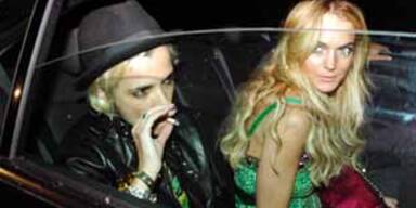 Samantha Ronson & Lindsay Lohan