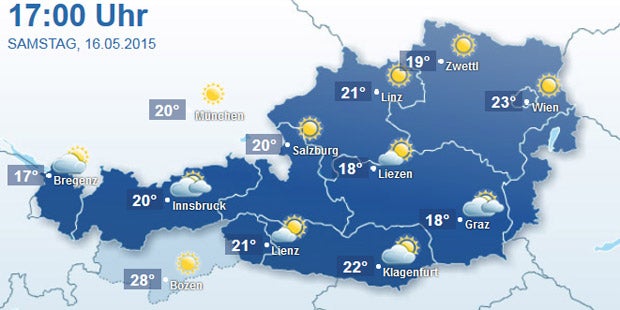 So wird das Wetter am Wochenende