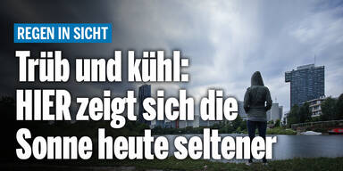Trüb und kühl: HIER zeigt sich die Sonne heute seltener
