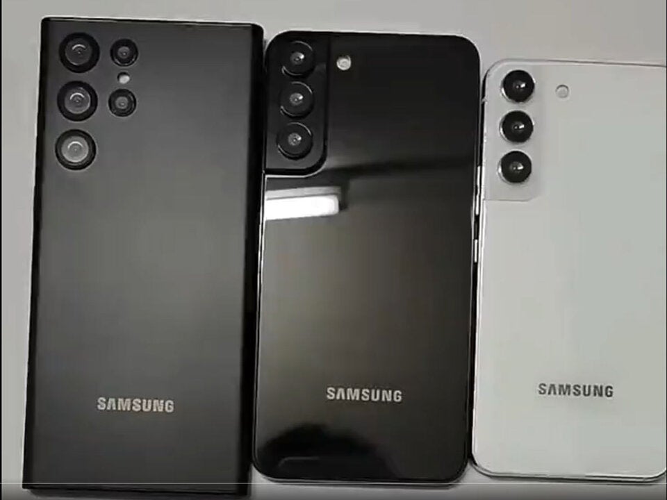 Video zeigt alle drei Galaxy S22-Modelle