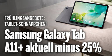 Tablet-Schnäppchen: Samsung Galaxy Tab A11+ aktuell minus 25%