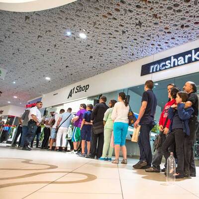 Mega-Ansturm auf Samsung Galaxy S4