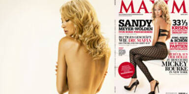 So sexy ist Sandy Meyer-Wölden in MAXIM