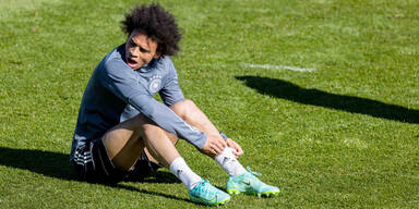 EM 2020: Leroy Sane im DFB-Training