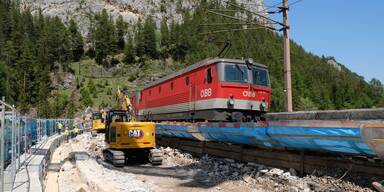 Semmeringbahn: Umbau mit Sperren