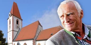 Mateschitz Begr&auml;bnis Beisetzung Kirche