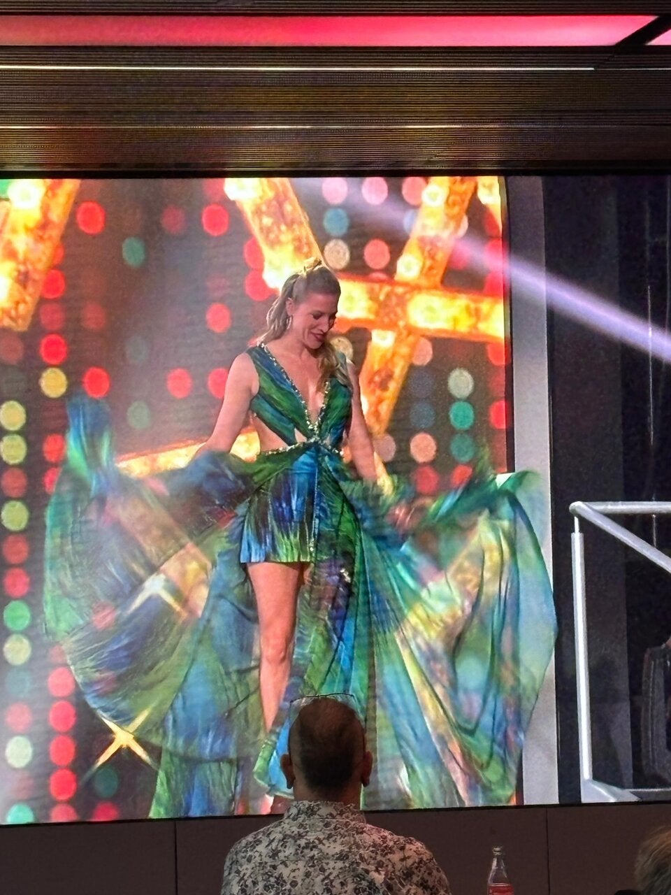 Maria Angelini-Santner begeisterte im J.Lo-Look.