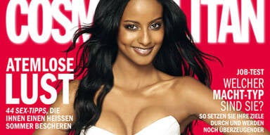 Sara Nuru auf dem Cover der Cosmopolitan