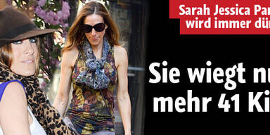 Sarah Jessica Parker wiegt nur 41 Kilo