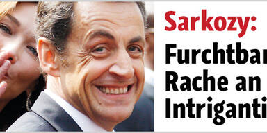 Sarkozy übt Rache an Intrigantin