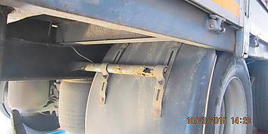 Polizei zog rollende Zeitbombe aus Verkehr