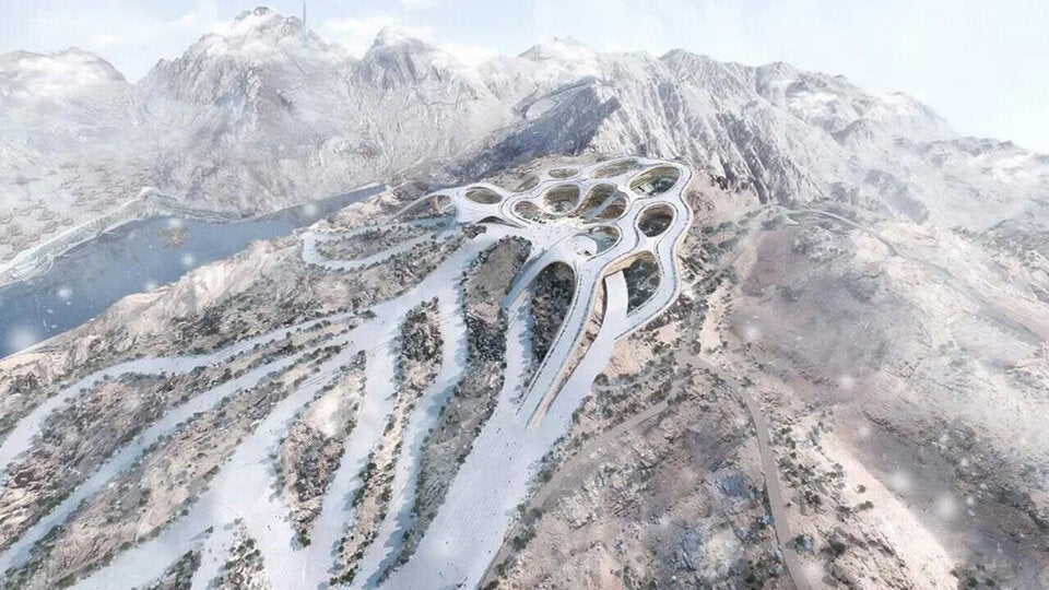 Ski-Märchen aus 1001 Nacht: Saudi-Arabien baut ein Mega-Skigebiet.