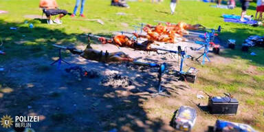 Schafe Berlin gegrillt