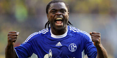 Gerald Asamoah wieder ein "Knappe"