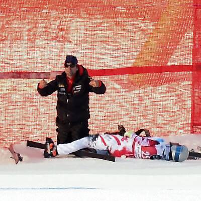 Scheiber-Sturz in Gröden