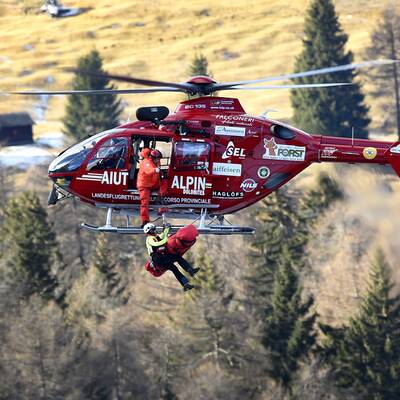 Scheiber-Sturz in Gröden