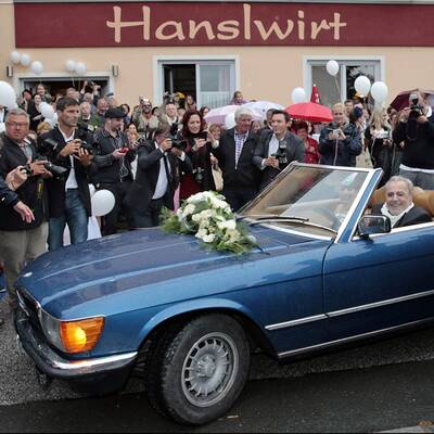 Heirat von Maximilian Schell und Iva Mihanovic 