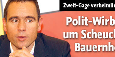 Scheuchs Bauernhof sorgt für Polit-Wirbel