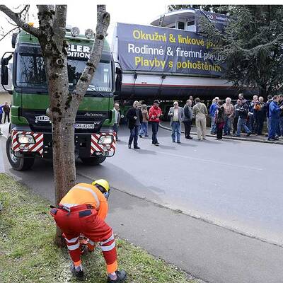 Alle Bilder vom Schiffstransport durch OÖ
