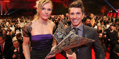 Hirscher & Schild neue "Sportler des Jahres"