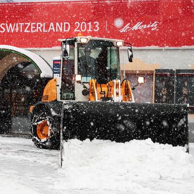 Schladming versinkt im Schnee