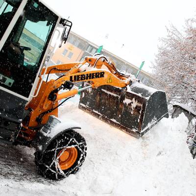 Schladming versinkt im Schnee