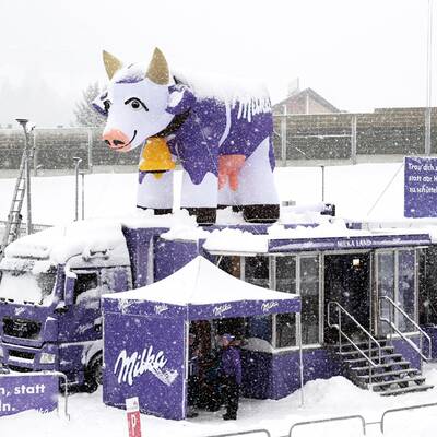 Schladming versinkt im Schnee
